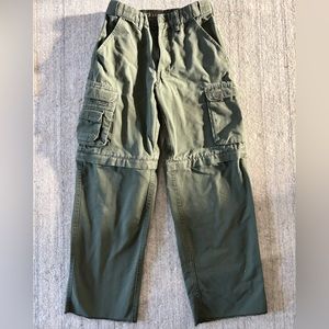 Boy Scouts of America cargo pants + zip off legs (Youth 10)